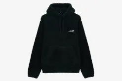 By Parra Mirrored Flag Logo Polar Fleece Hoodie