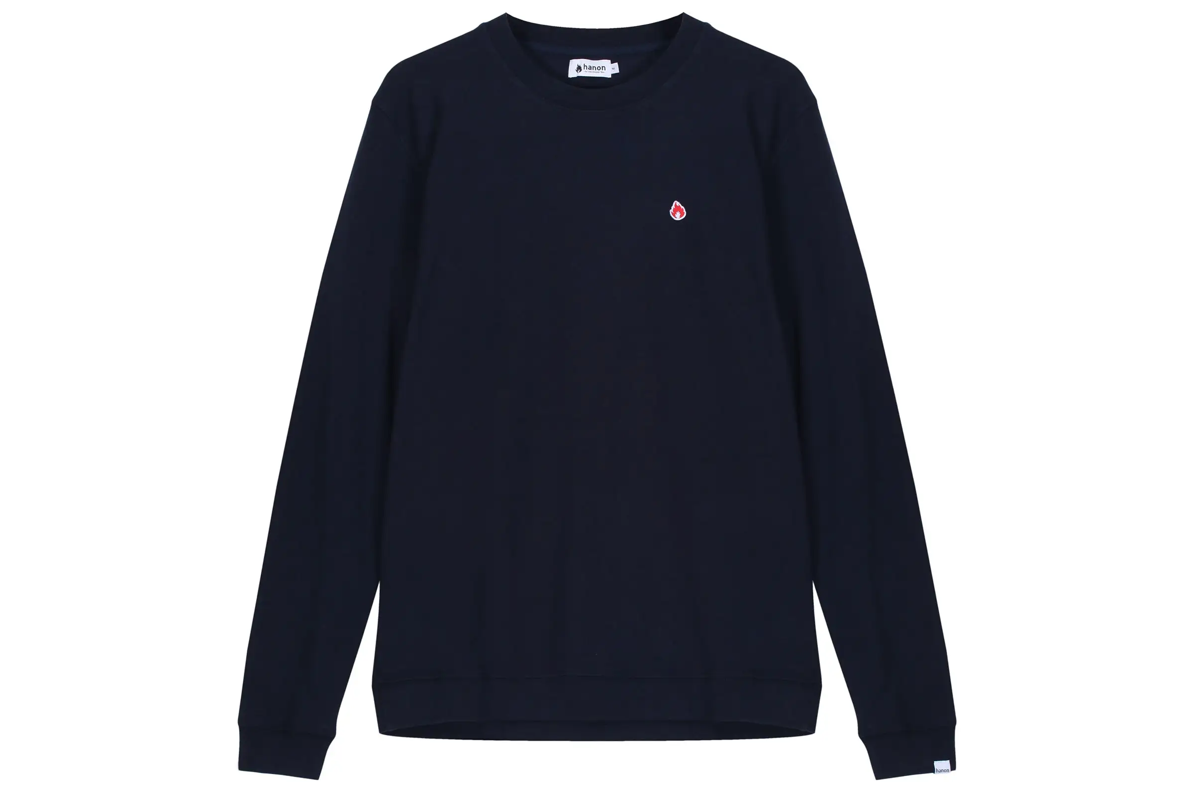 Hanon Pique Crew Sweatshirt 1 Hanon Pique Crew Sweatshirt