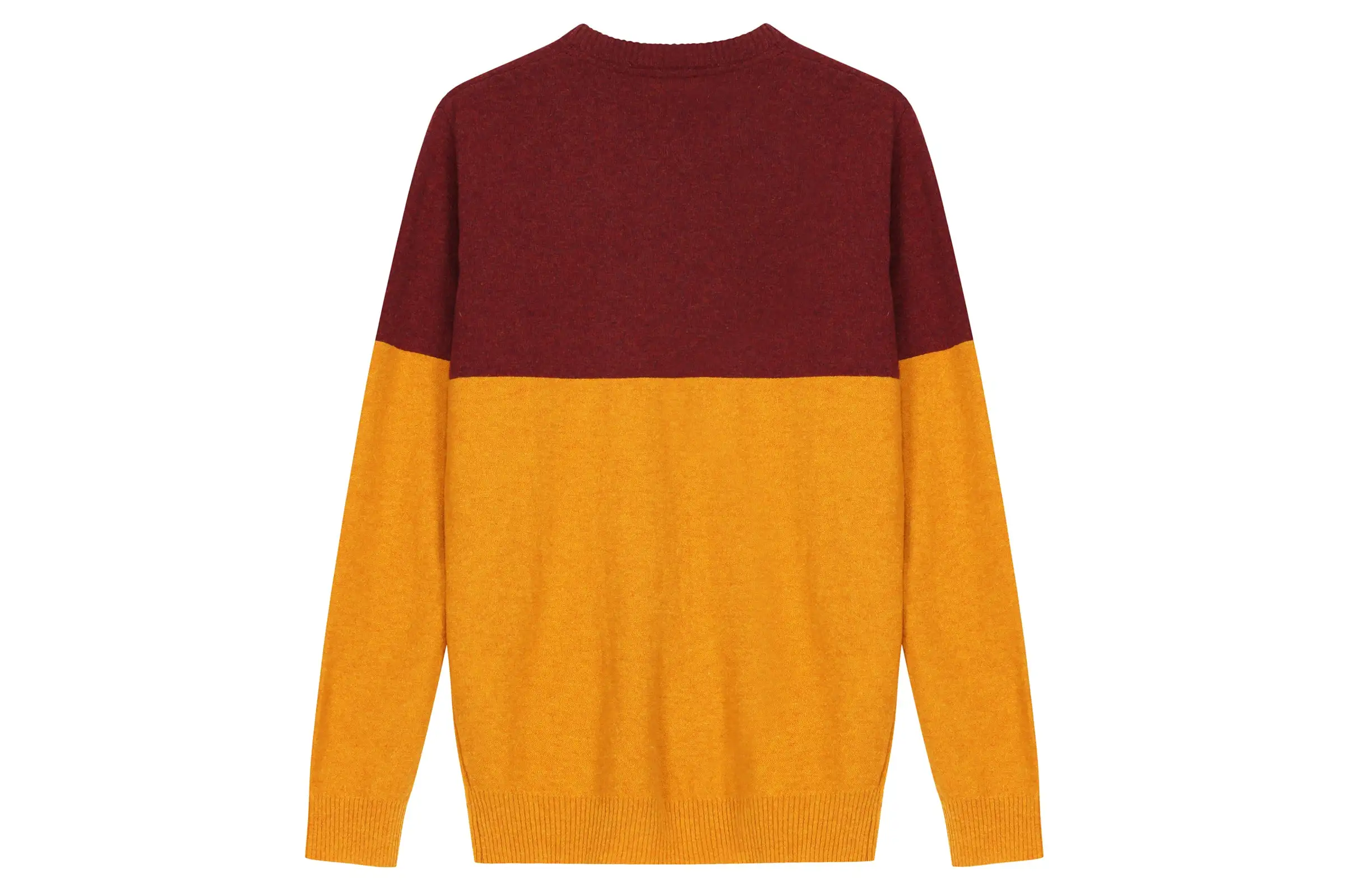 Hanon Blocked Wool Knit "Warm Yellow" 4 Hanon Blocked Wool Knit "Warm Yellow" - Image 4