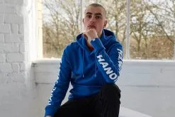 Hanon Sleeve Printed Hooded Sweatshirt "Royal Blue" -Footwear popular shop HANSS00108RL P9 8fb1ed5b 0834 437d bb7c 38ff6b4a6131