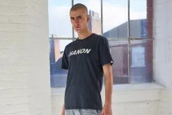 Hanon Fast Logo Tee "Petrol Navy" -Footwear popular shop HANSS00111NY P9
