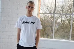 Hanon Fast Logo Tee "White" -Footwear popular shop HANSS00111WT P9