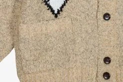 Patta Argyle Knitted Cardigan 6 Patta Argyle Knitted Cardigan -Footwear popular shop POCSS23ARGYLEKC001 3