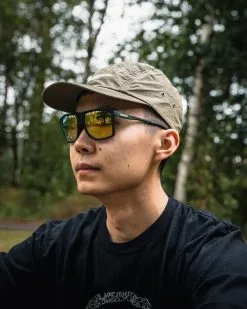 Spektrum Sport Spektrum Kall Moss Green - Gold Lens -Footwear popular shop SpektrumEyewear Kall MossGreen SS22 ModelProductShots HANON 15